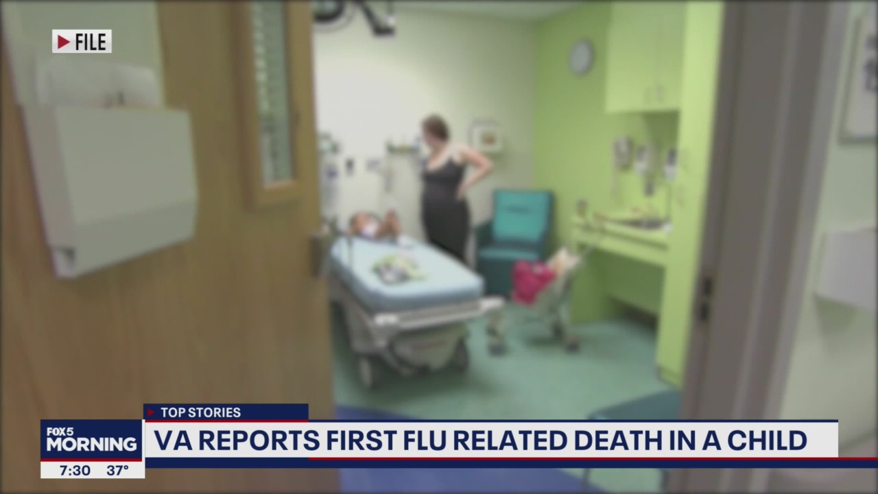 Virginia reports first child flu death of 2022–23 season