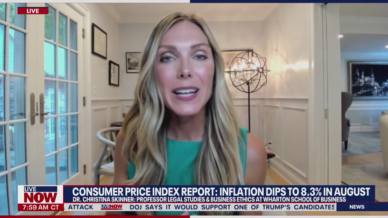 Consumer Price Index: Inflation dips to 8.3 percent in August