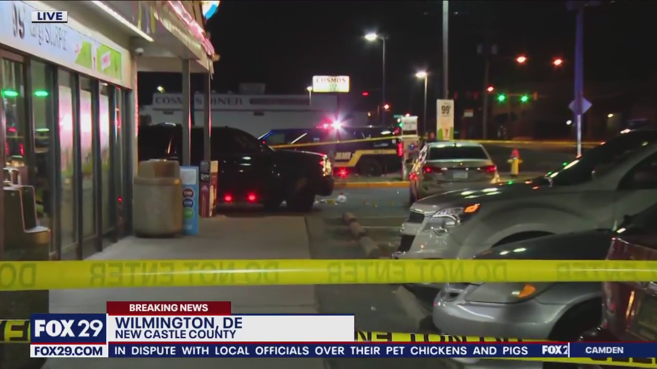 Police: 1 dead, 1 hurt in officer-involved shooting outside Wilmington 7-Eleven