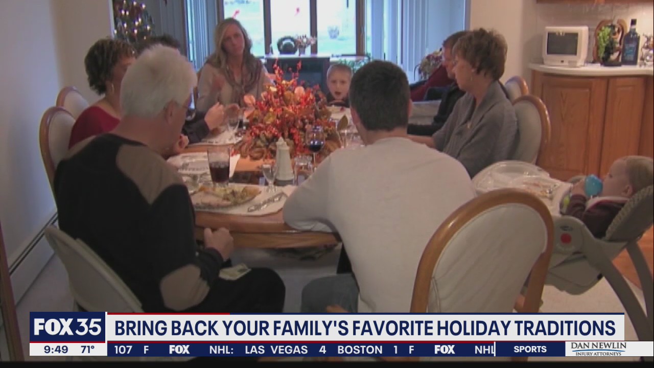 Bring back you family's favorite holiday traditions