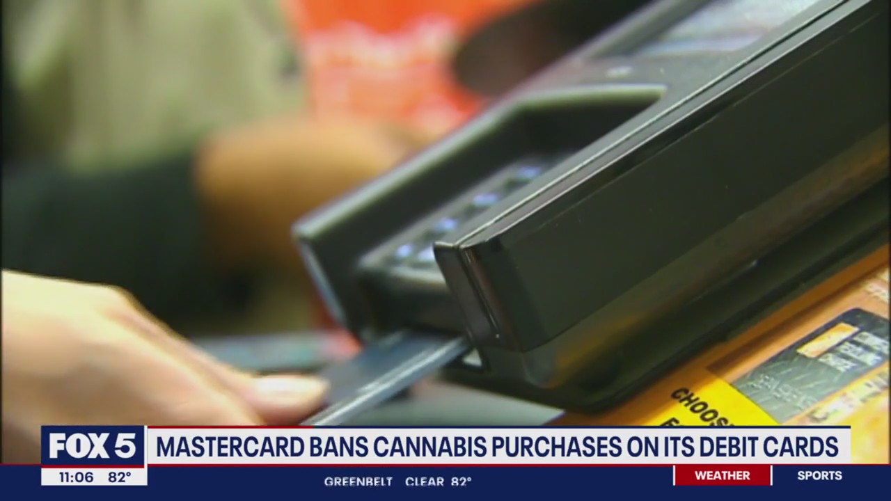 Mastercard bans cannabis purchases on its debit cards
