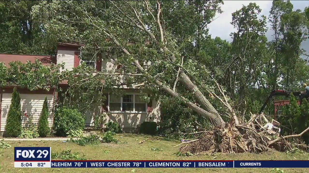 'It was scary': EF1 tornado touched down in Camden County, NWS says