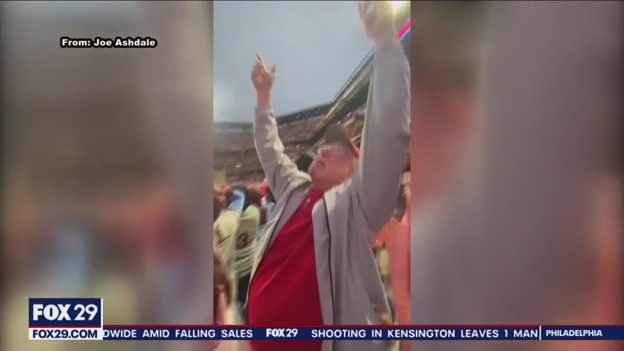 Angel in the outfield: Local man believes late wife helped carry Phillies to World Series berth