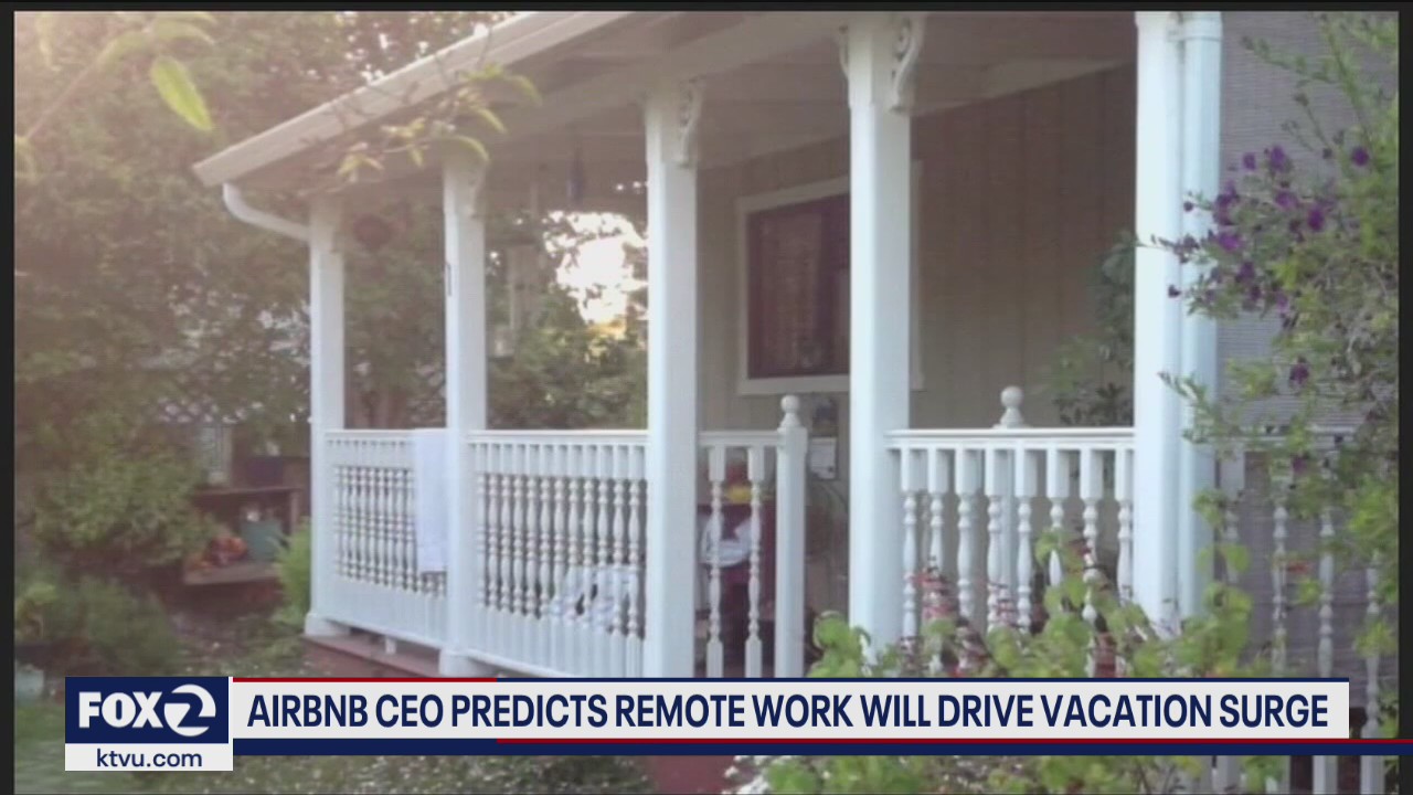 Airbnb predicts remote work will drive vacation surge