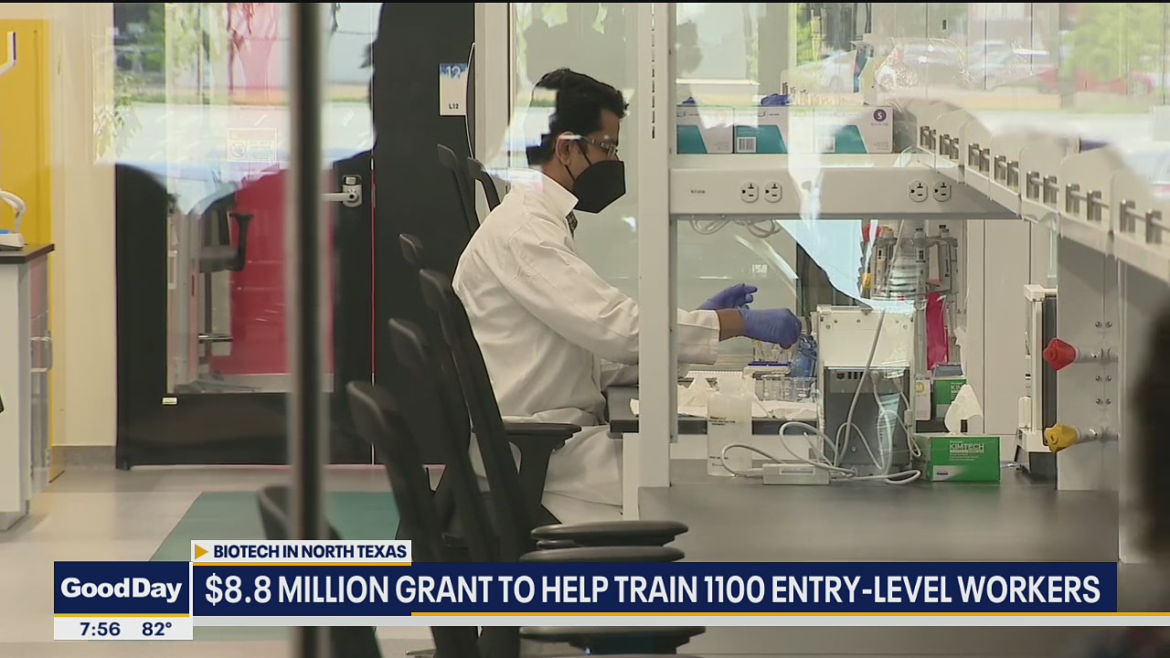 Grant could lead to hundreds of biotech jobs in North Texas