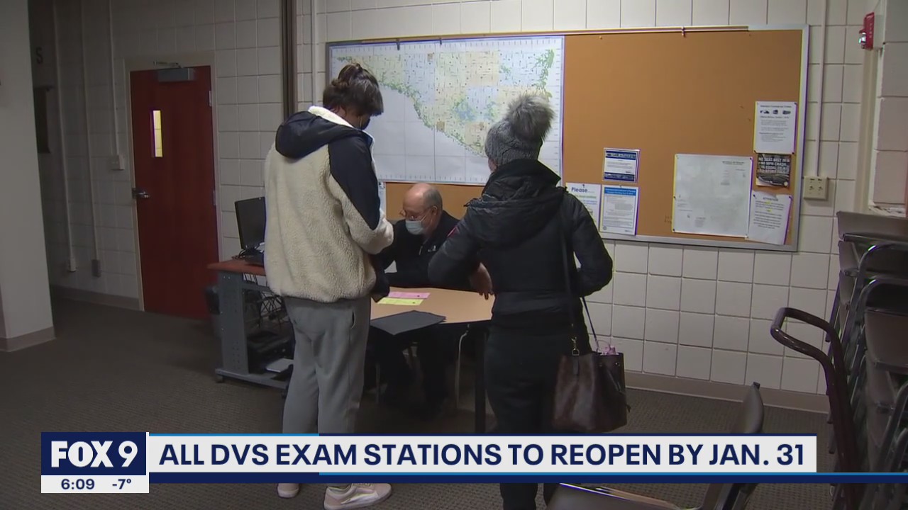 DPS to reopen all driving exam stations by Jan. 31