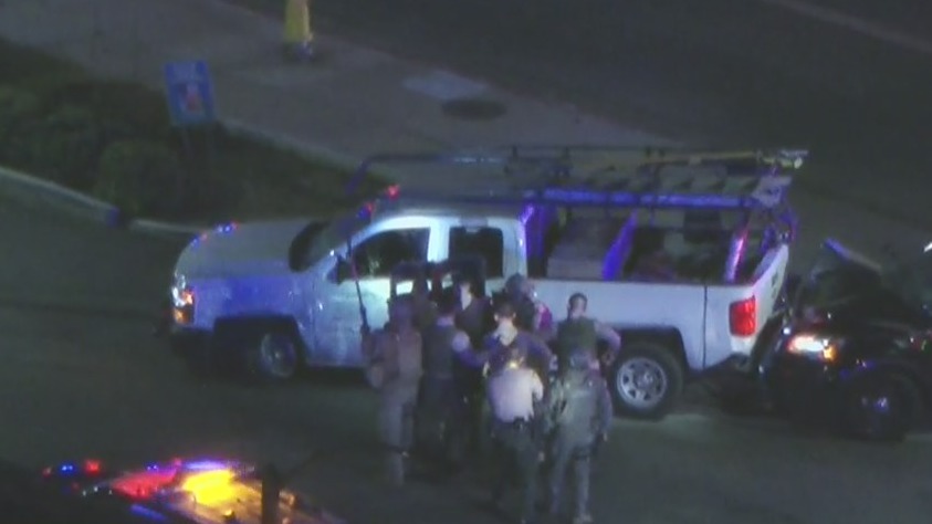 Driver in custody after wild chase through Orange, LA counties