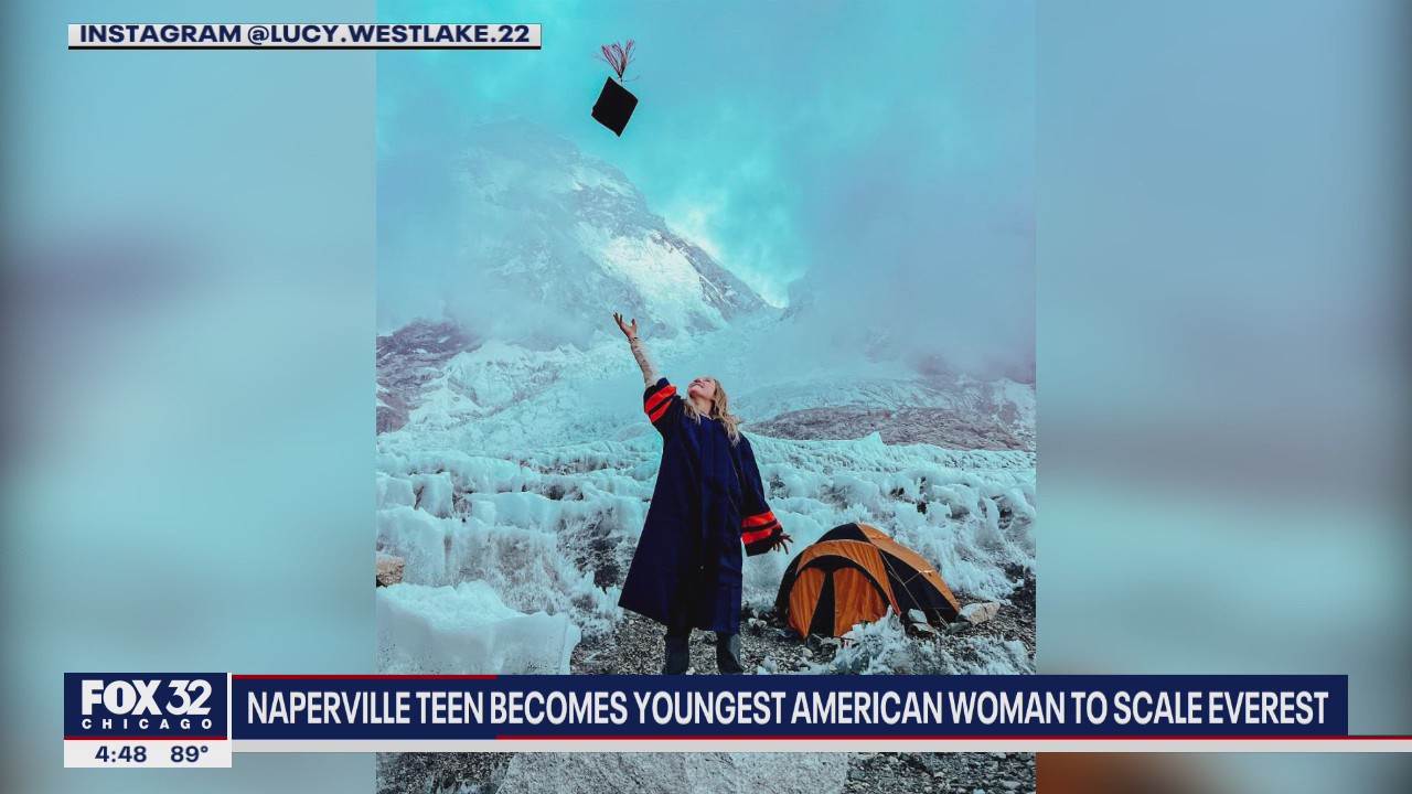 Naperville teen becomes youngest American woman to climb Mount Everest