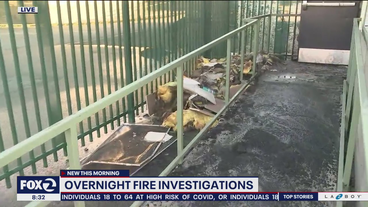 Cluster of fires around San Jose school possibly linked