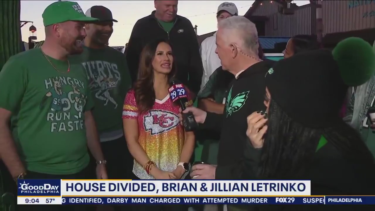 Eagles fan who lives in Kansas City details divided home with Chiefs-fan wife