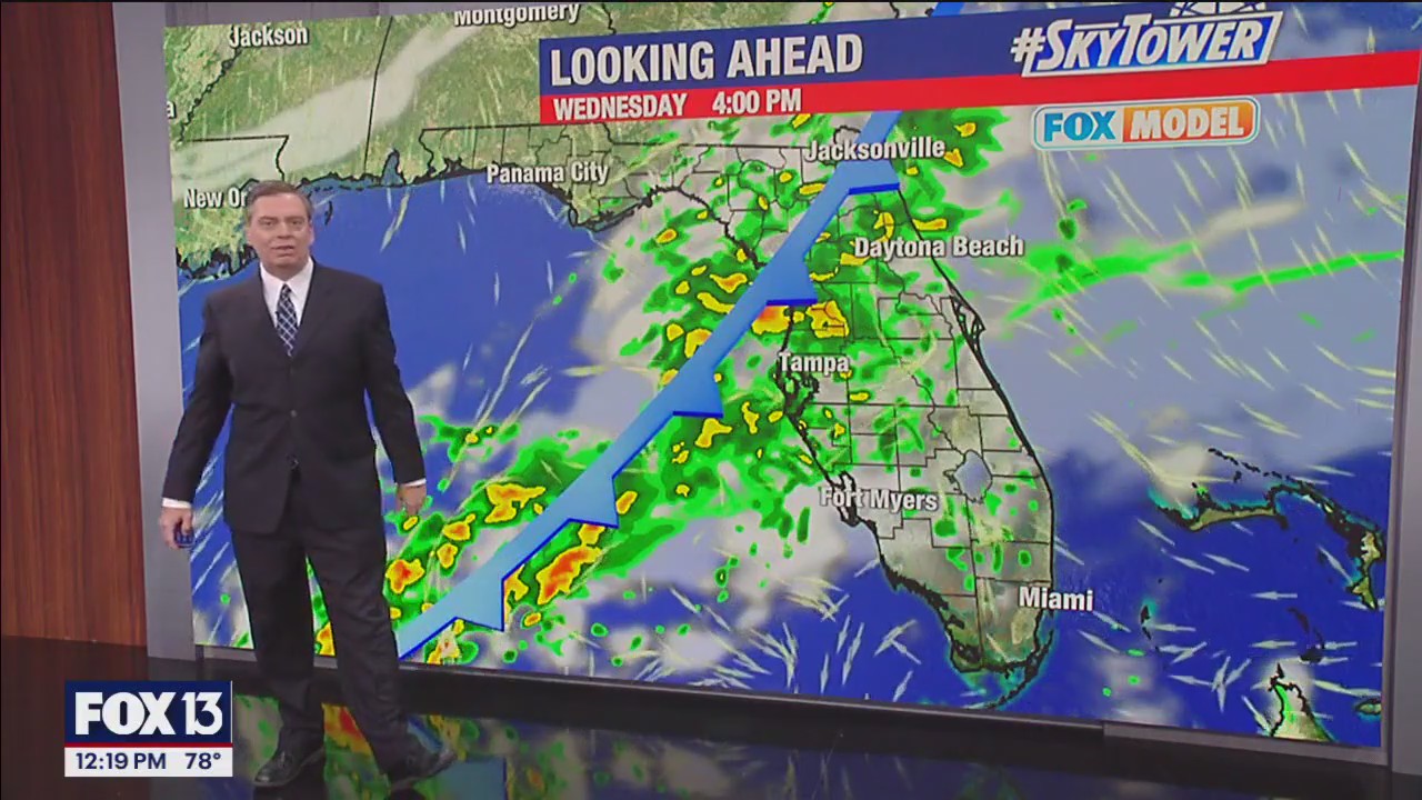 Tampa Weather | Warm, breezy Monday on tap