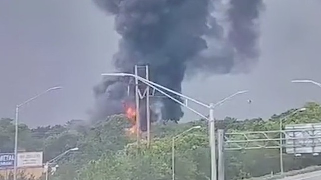 VIDEO: Huge structure fire in Orange County, Florida