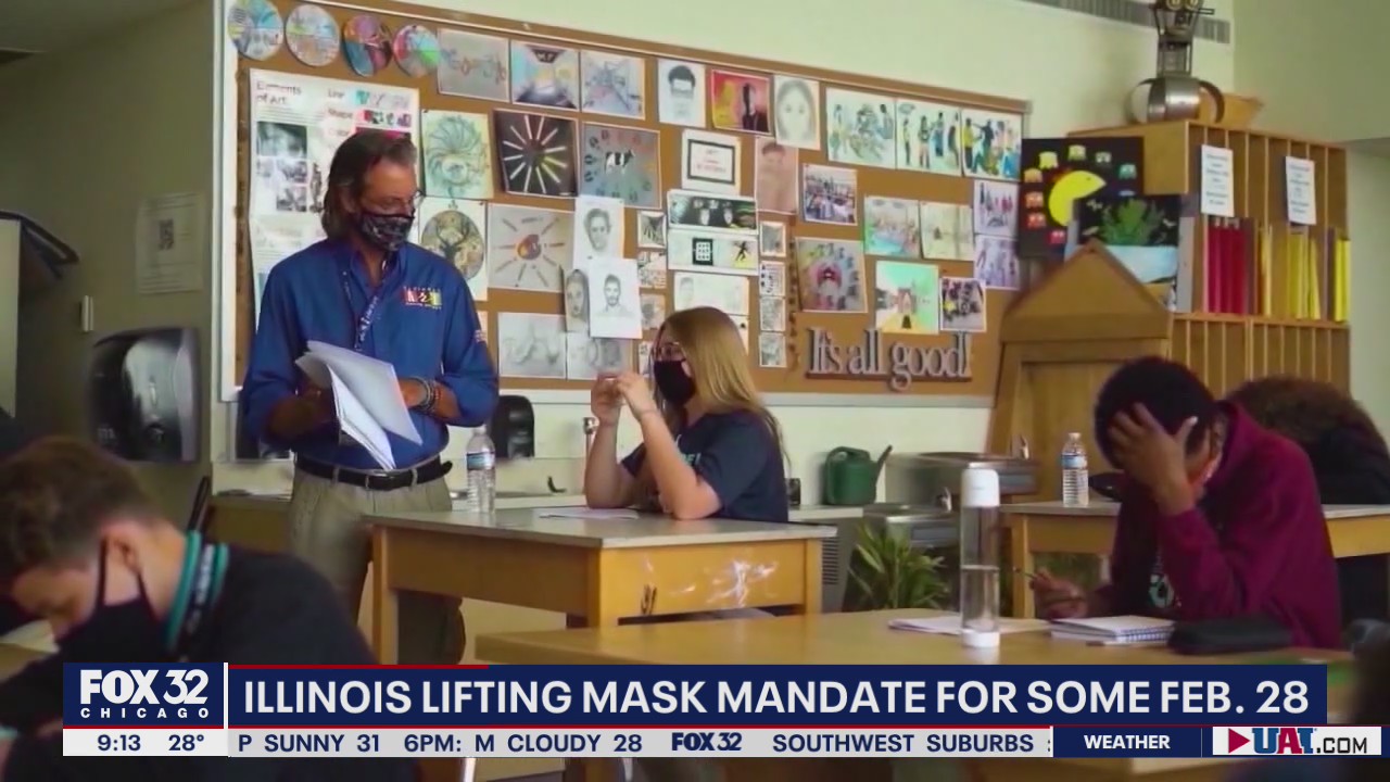 Illinois lifts mask mandate for some, excluding schools; Parents weigh in