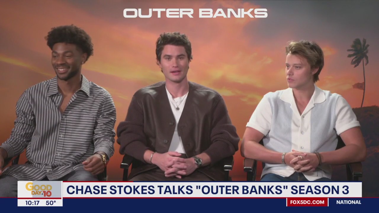 "Outer Banks" stars talk season 3 of popular Netflix show