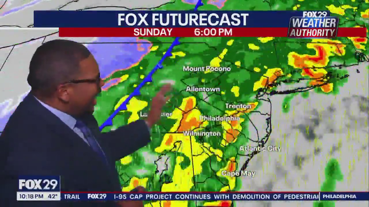 Weather Authority: Friday night forecast