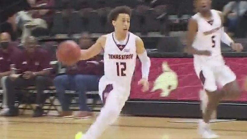 Texas State men's basketball team returns to court after COVID-related cancellations