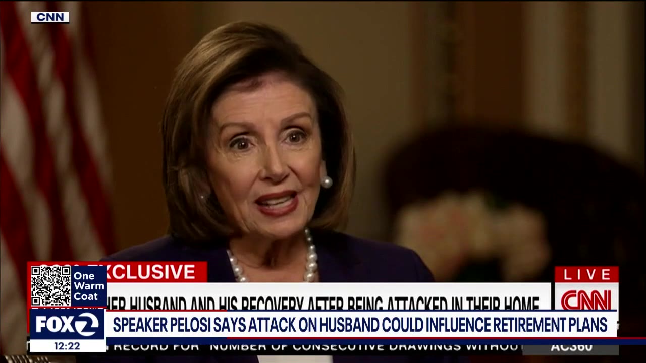 House Speaker Nancy Pelosi speaks publicly for the first time about the attack on her husband