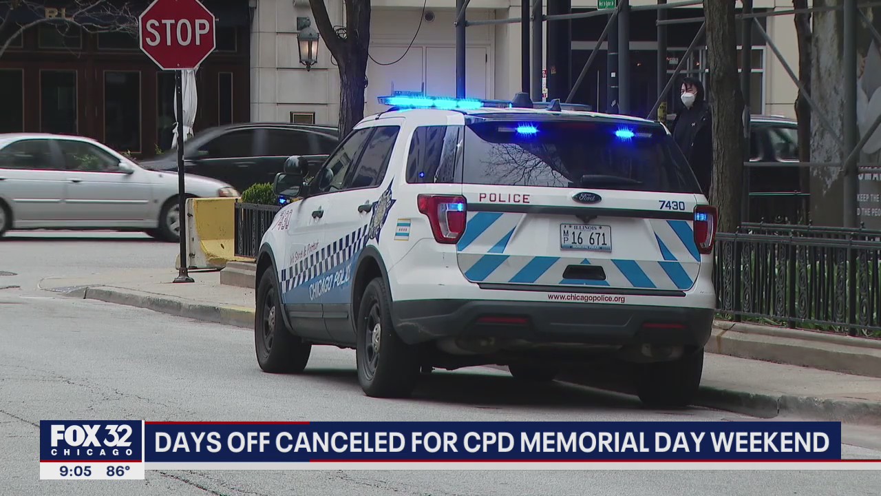 Rev. Michael Pfleger reacts to days off being canceled for Chicago cops this Memorial Day weekend