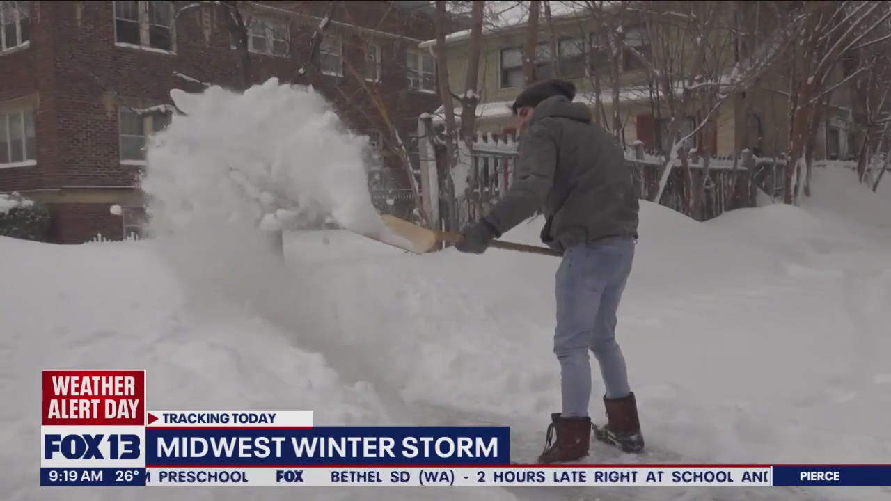 'This is the worst winter'; Snow storm buries Midwest