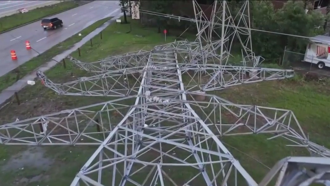 Cleanup underway after severe storms in Houston