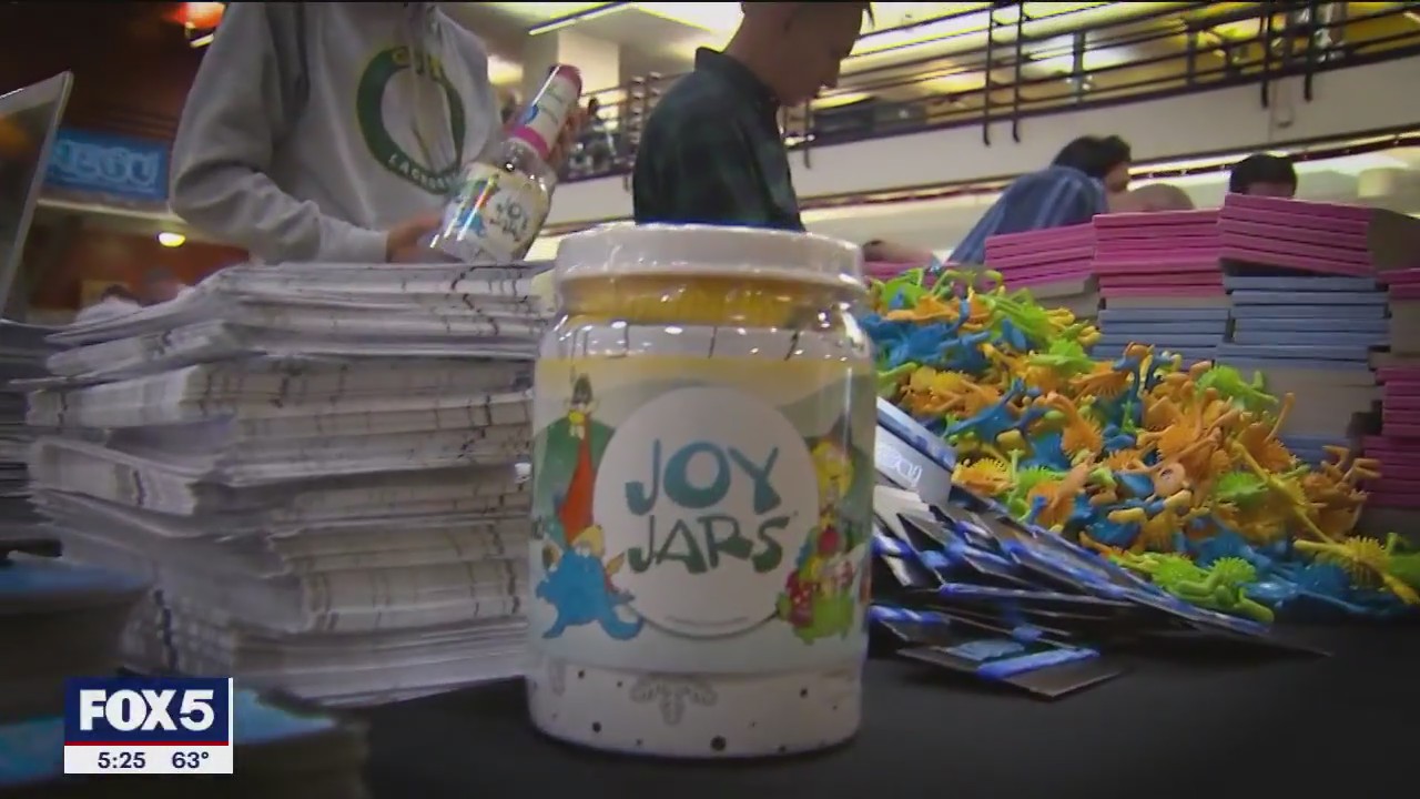 Family creates 'Joy Jars' to inspire others battling childhood cancer