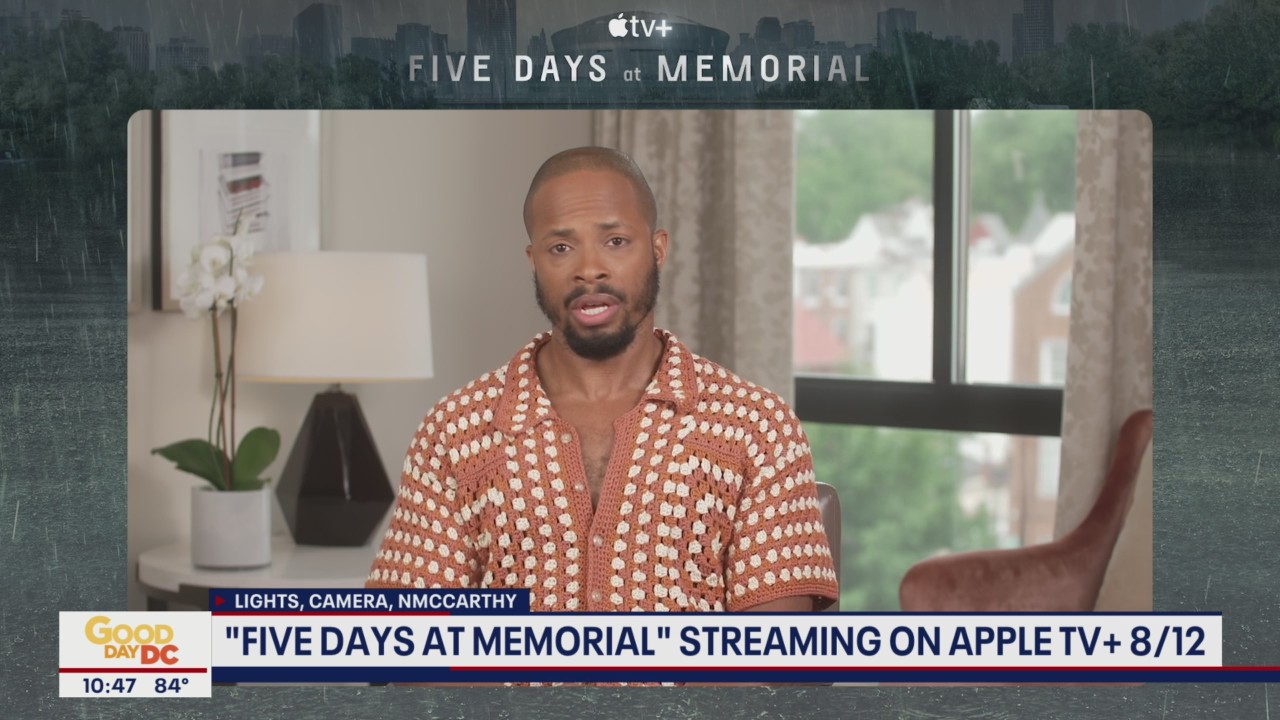 Cornelius Smith Jr. talks "Five Days at Memorial"