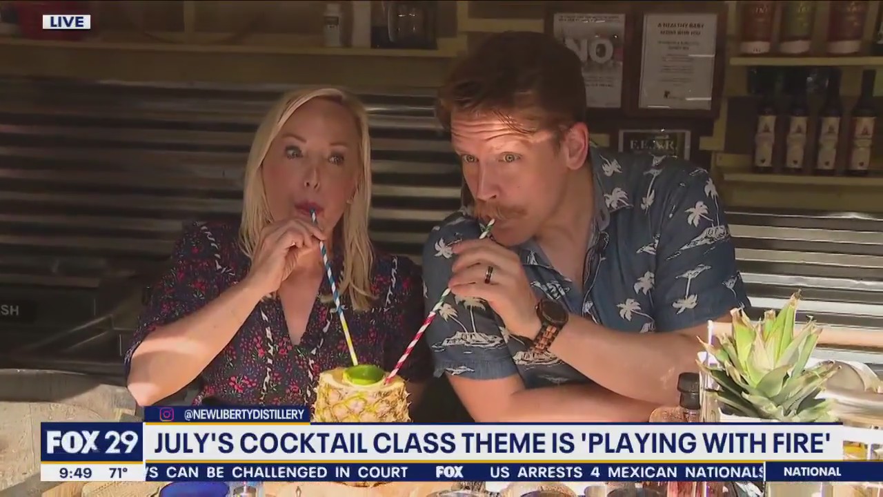 Local distillery makes cocktails with a fiery twist