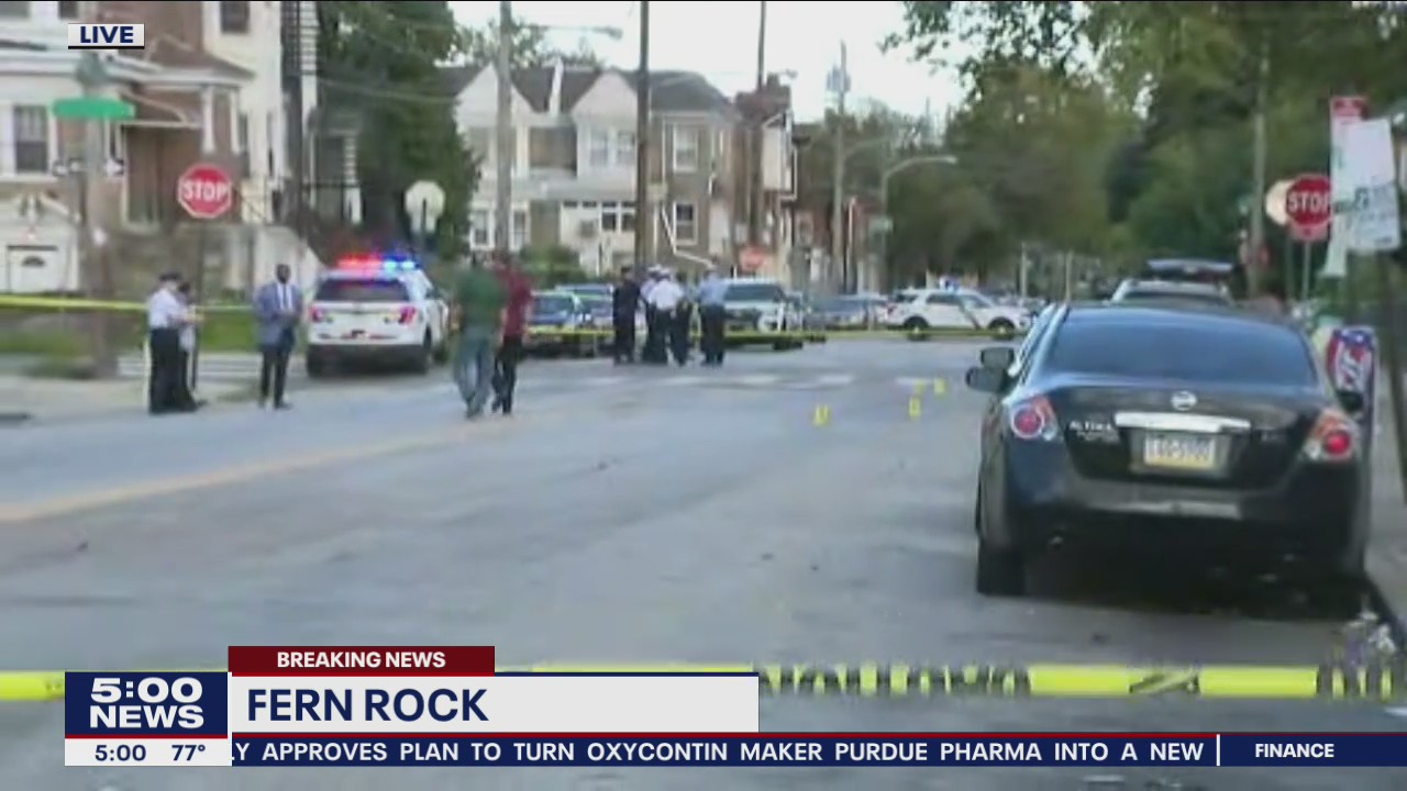 6 people shot, 1 man killed in Fern Rock drive-by shooting