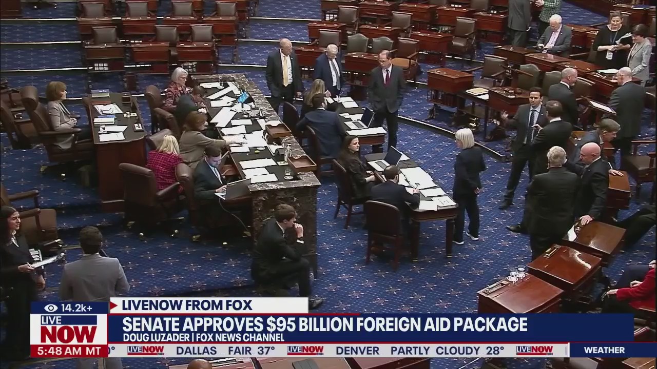 Senate approves $95-billion foreign aid package