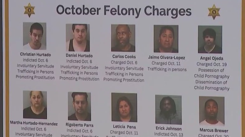 Record number of human trafficking arrests made in Cook County
