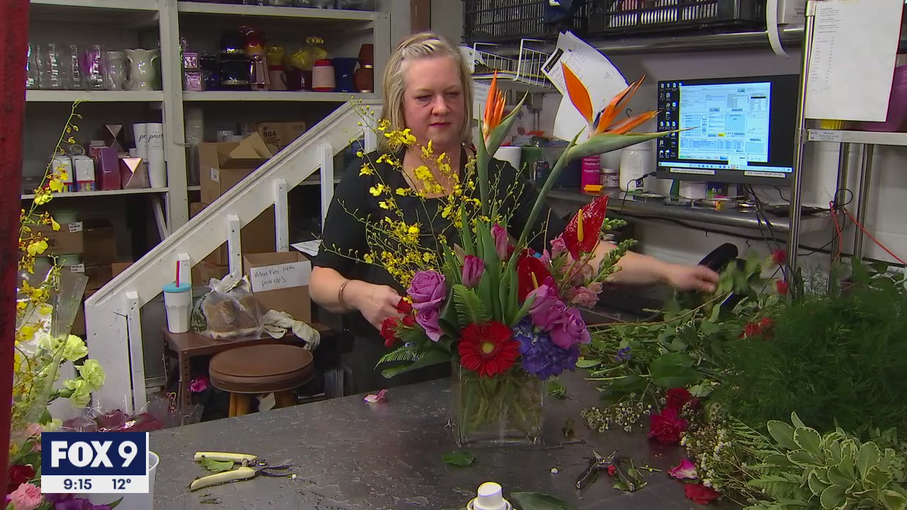 Small businesses feel the love on Valentine's Day