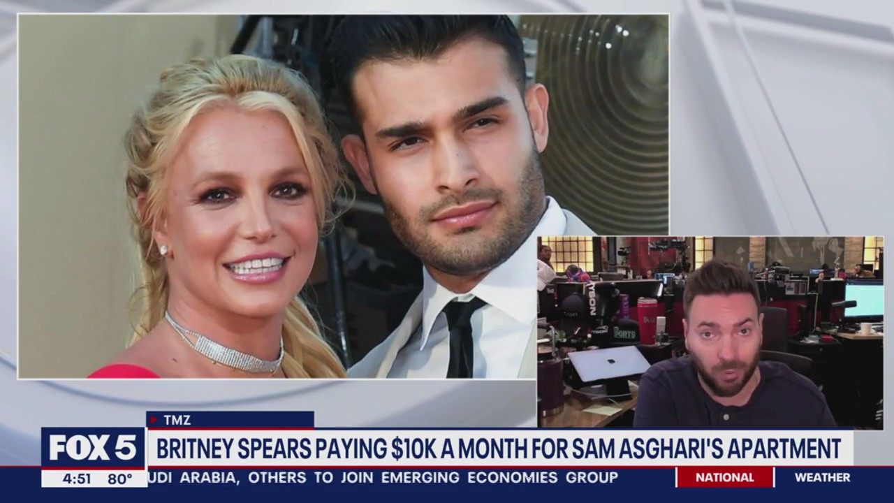Britney Spears paying $10K a month for Sam Ashgari's apartment