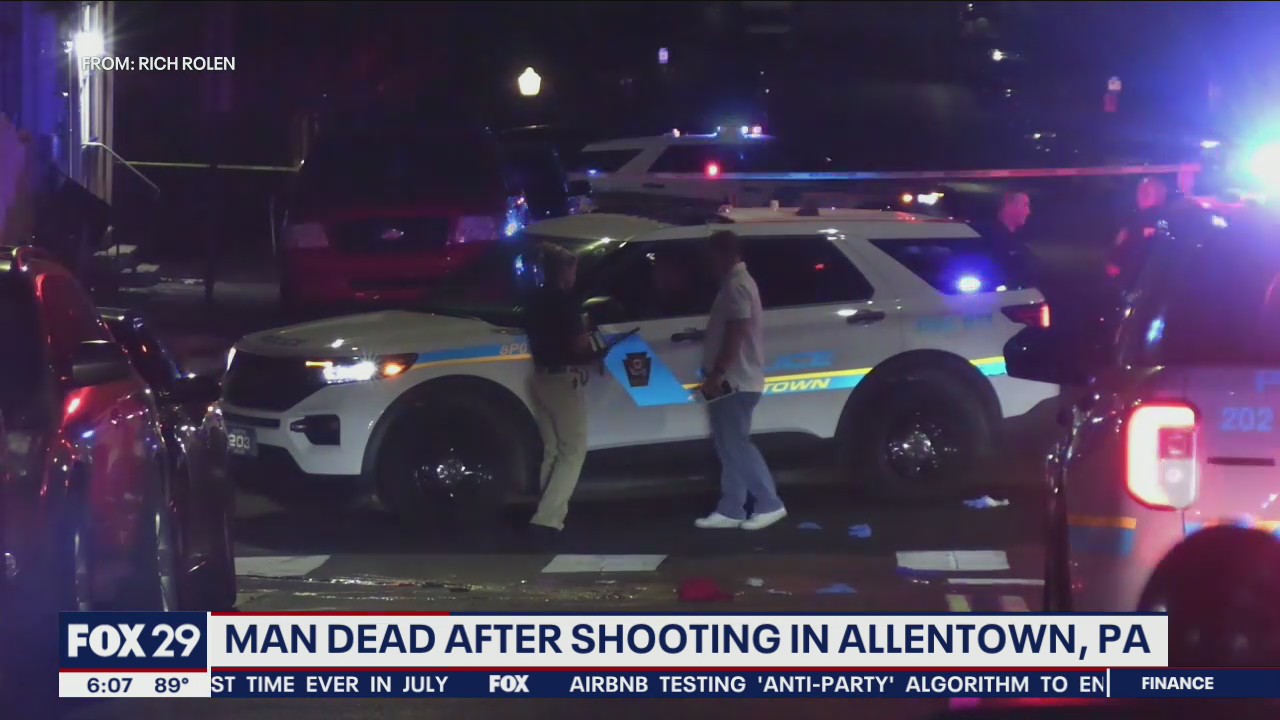 Man dead after shooting in Allentown