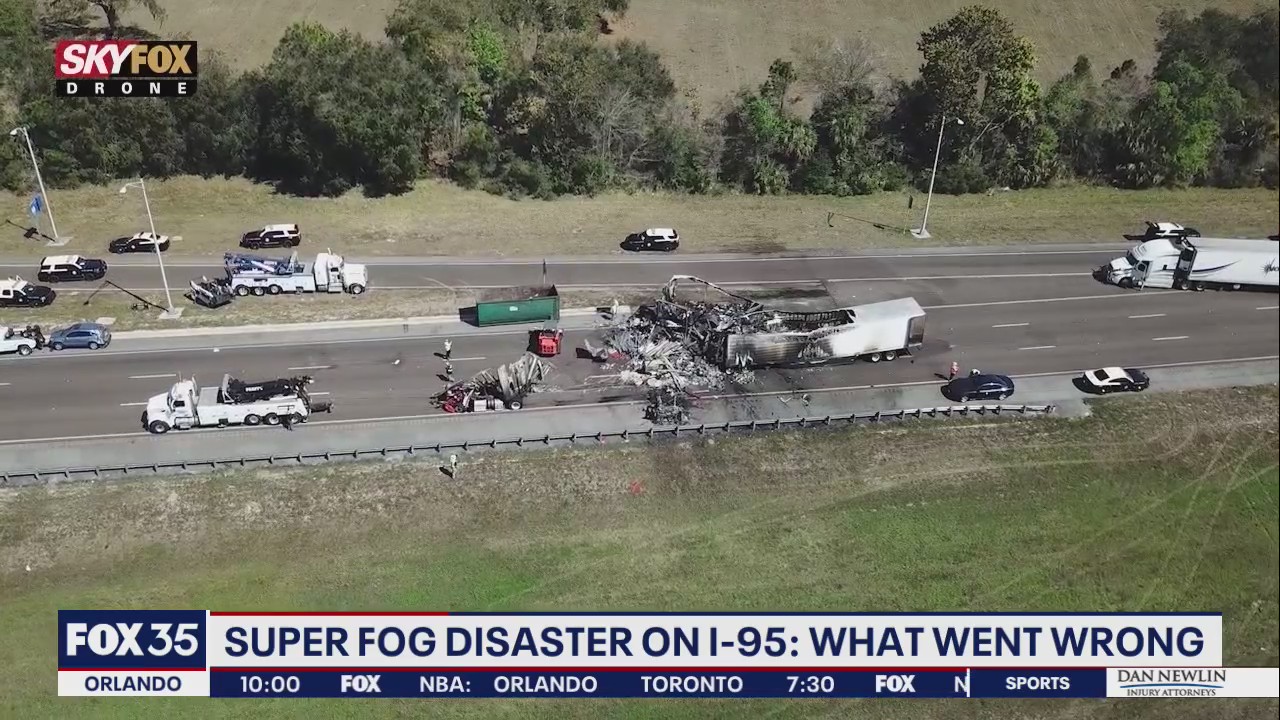 Super Fog Disaster on I-95: What went wrong