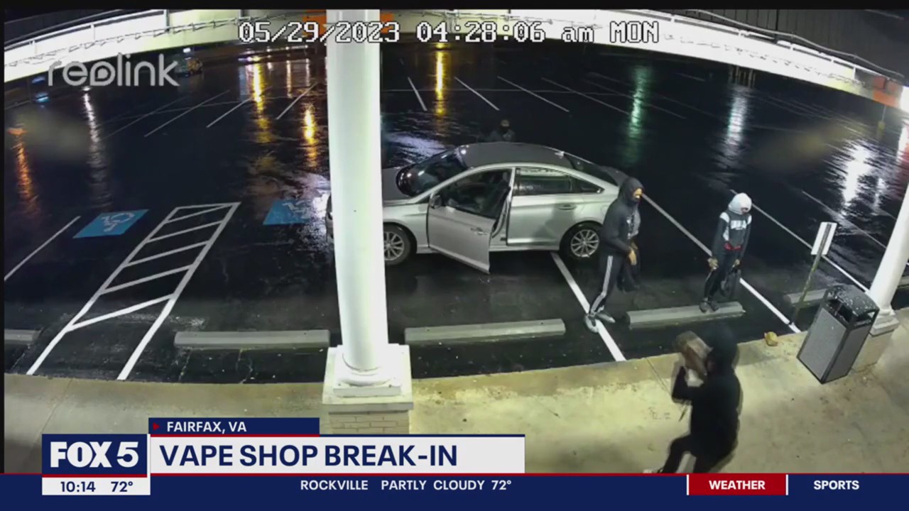 Vape shop in Virginia broken into by crooks
