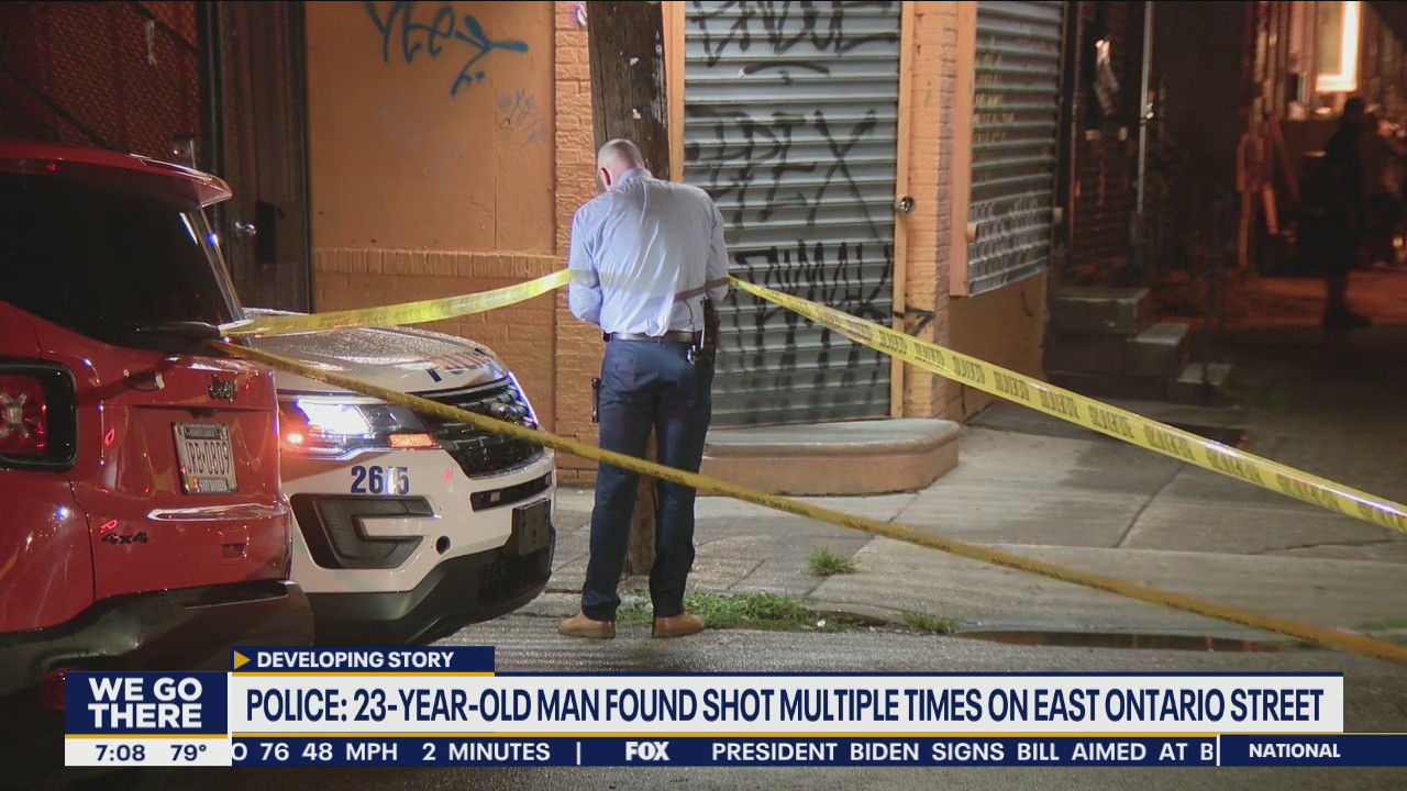 Police investigating after 23-year-old shot multiple times in Philadelphia