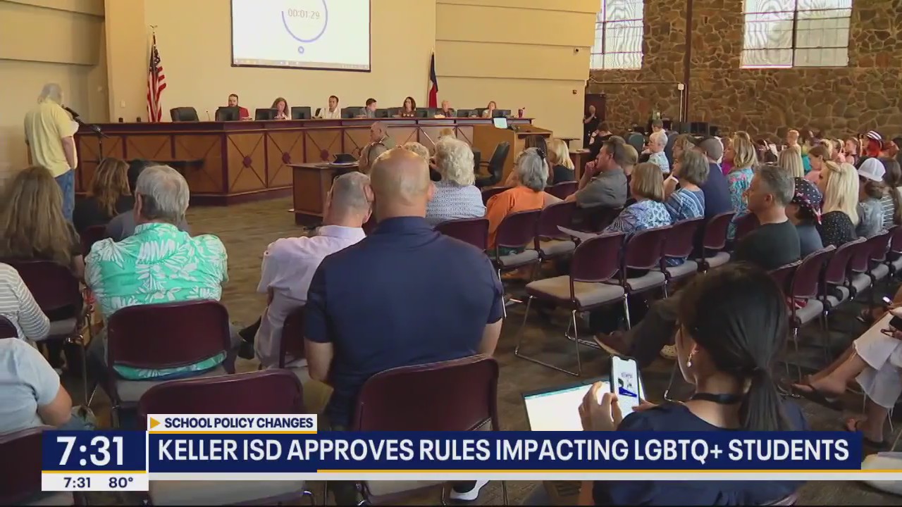 Keller ISD approves rules impacting LGBTQ+ students