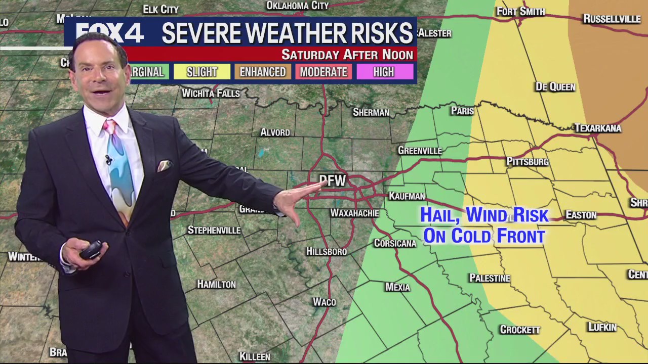 Dallas Weather: April 14 morning forecast