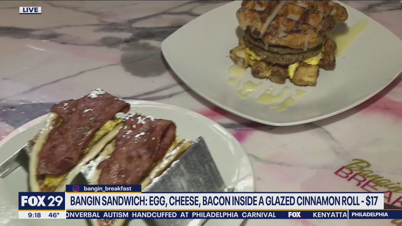 Bangin Breakfast & Wild Brunch shows off its extensive menu