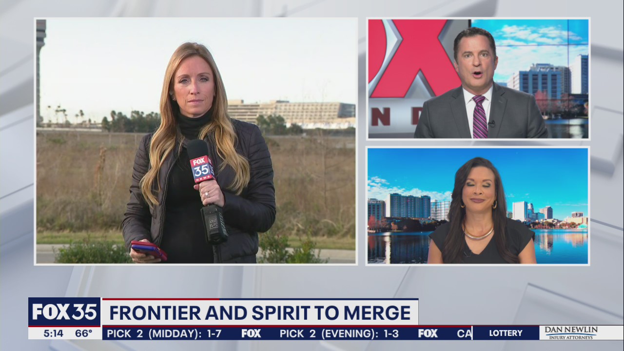Frontier Airlines set to merge with Spirit