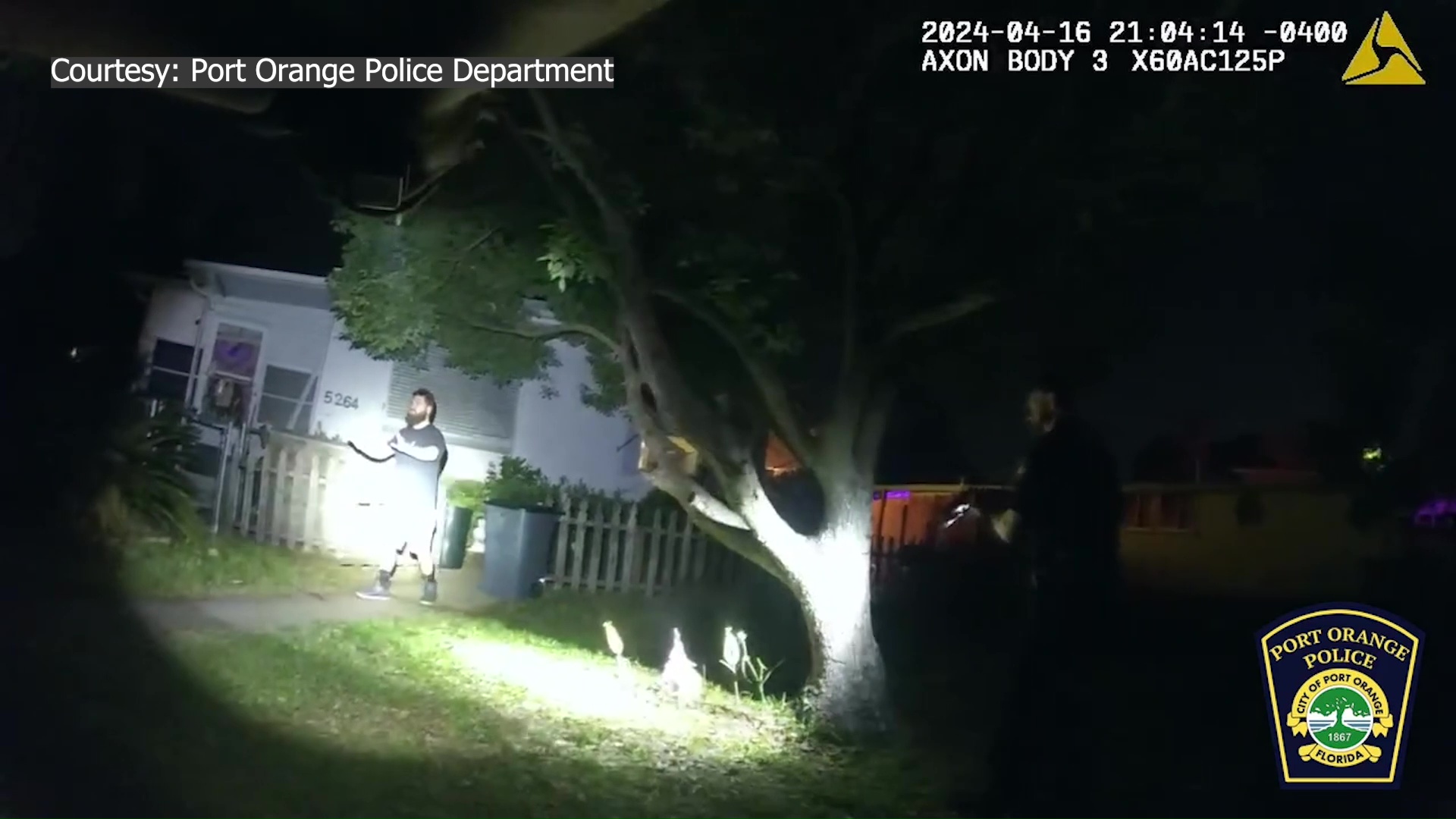 Shooting suspect cracks beer in front of police