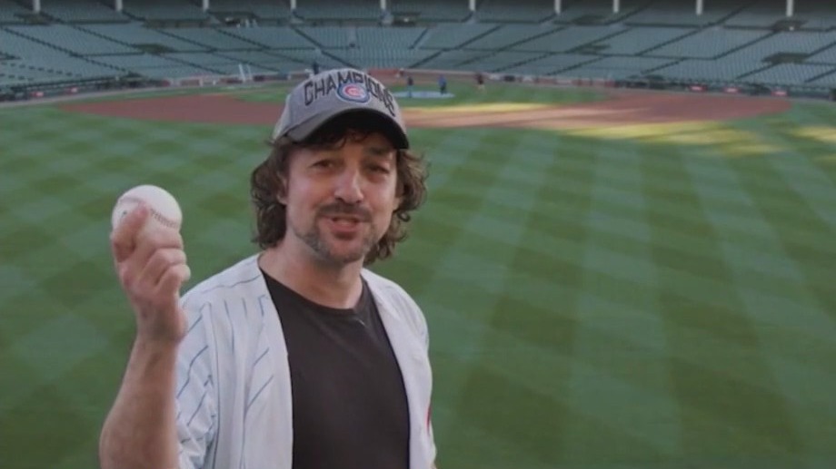 Bleacher Report - Thomas Ian Nicholas, AKA Henry Rowengartner from Rookie  of the Year, throws out the first pitch for the Chicago Cubs at Wrigley  Field. Details