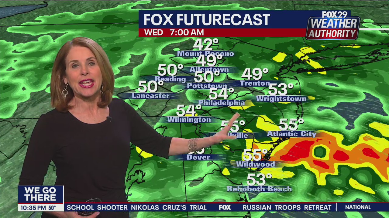 Weather Authority: Monday, 10 p.m. update