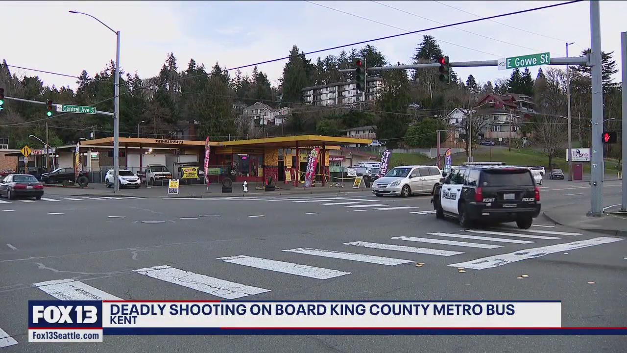 1 killed in shooting on Metro bus