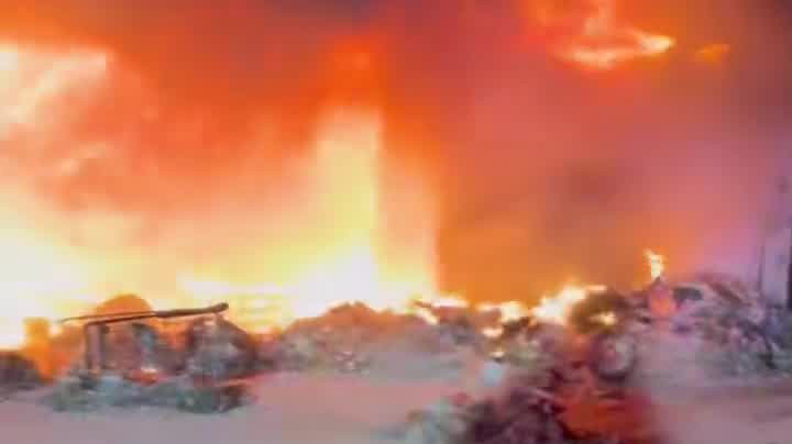 Firefighters battle fire in North Austin
