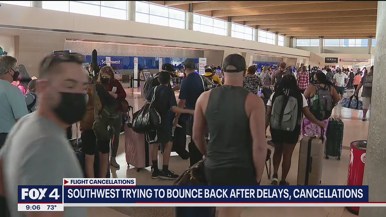 Southwest trying to bounce back after delays, cancellations