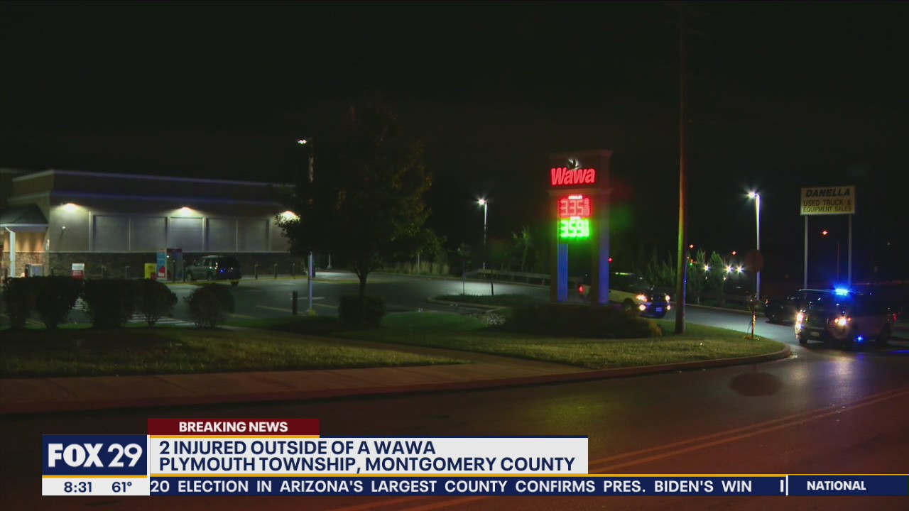 2 injured outside of Wawa in Plymouth Township
