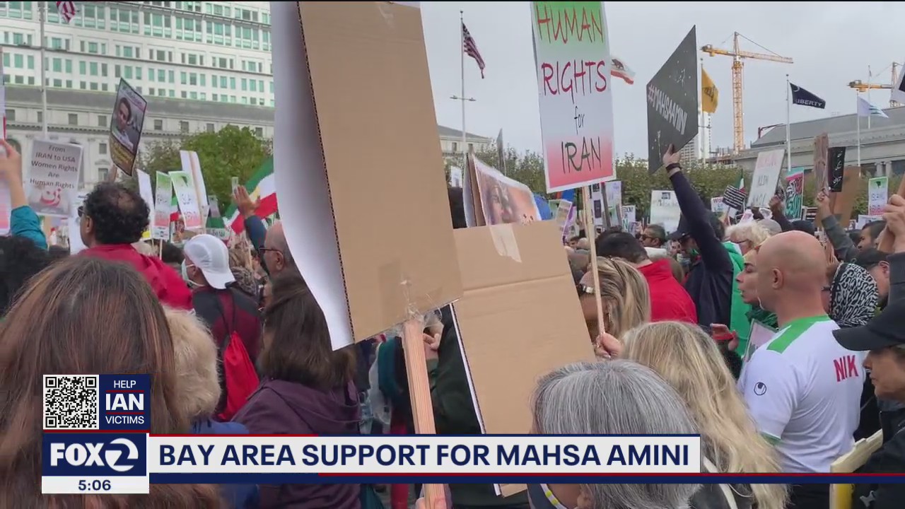 Bay Area demonstrators continue to fight for change in Iran