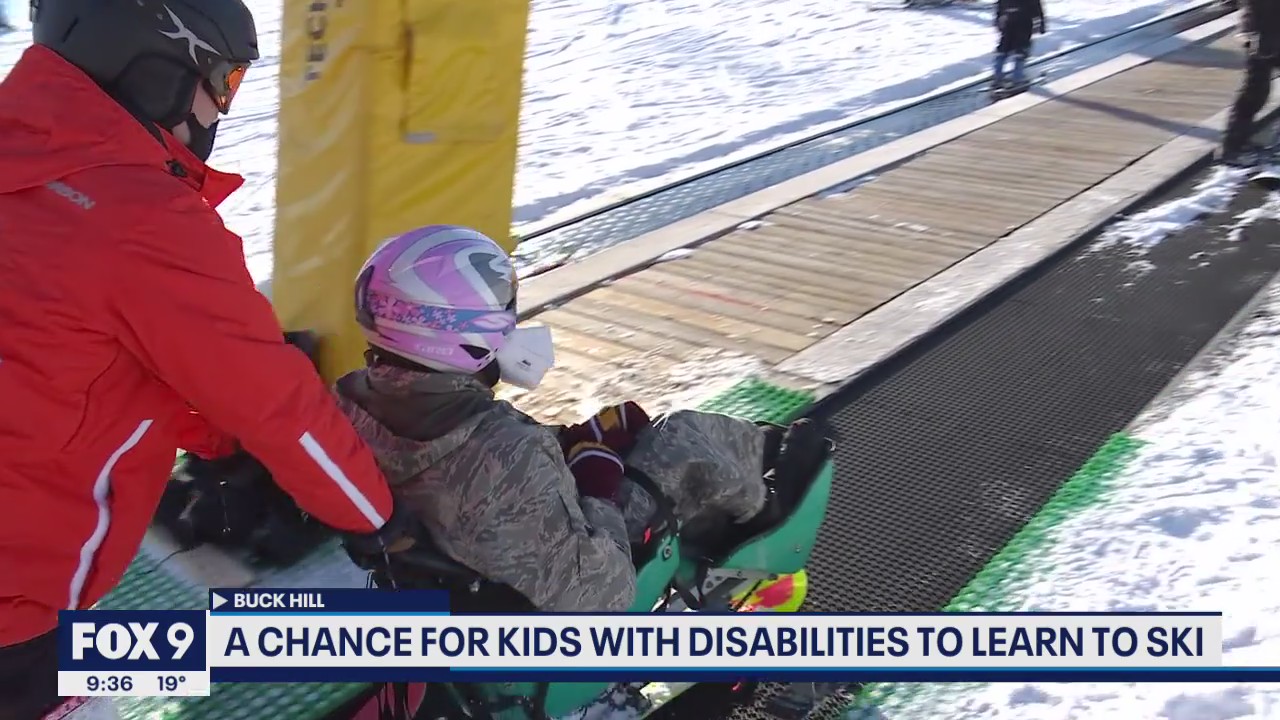 Families gather for Adaptive Ski Day at Buck Hill