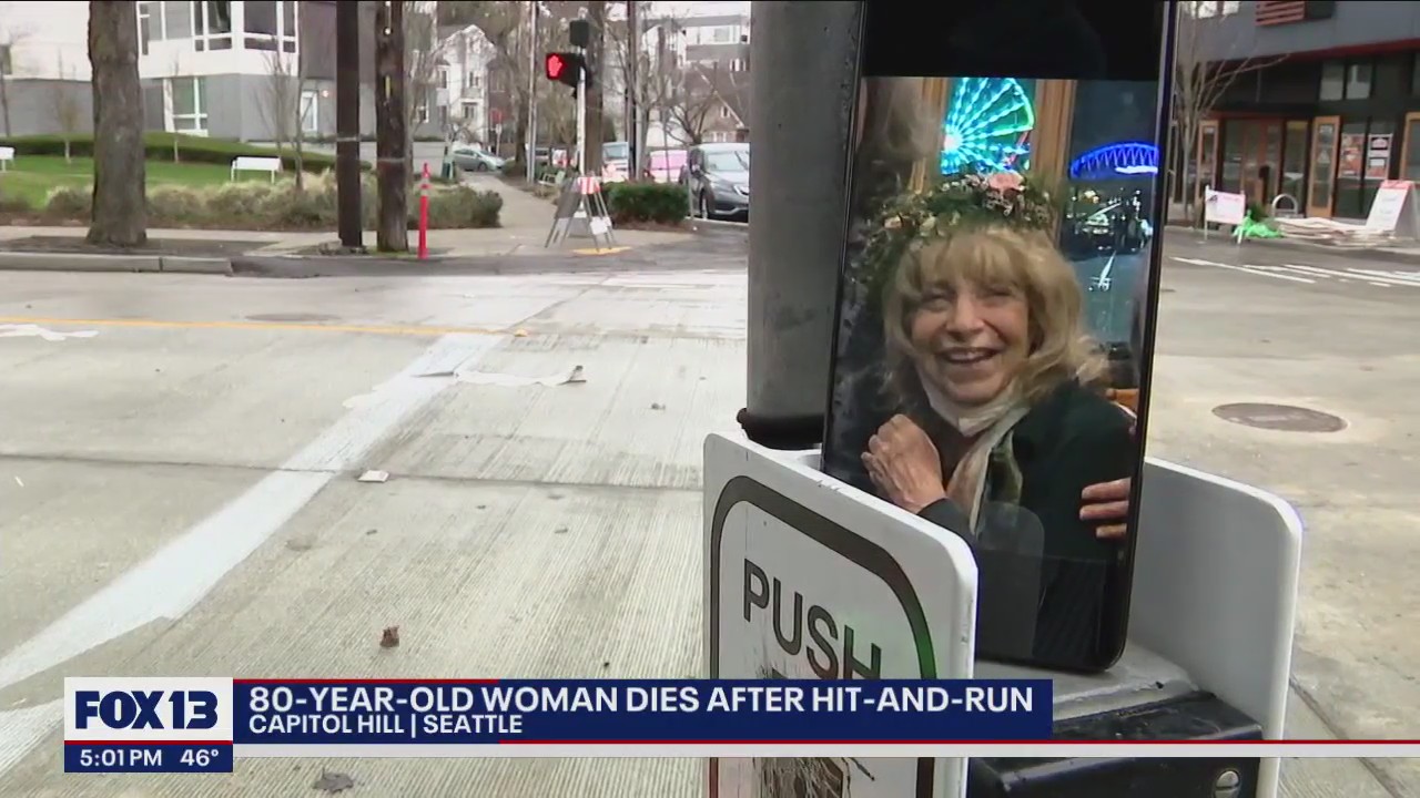 80-year-old woman killed in a hit-and-run in Seattle